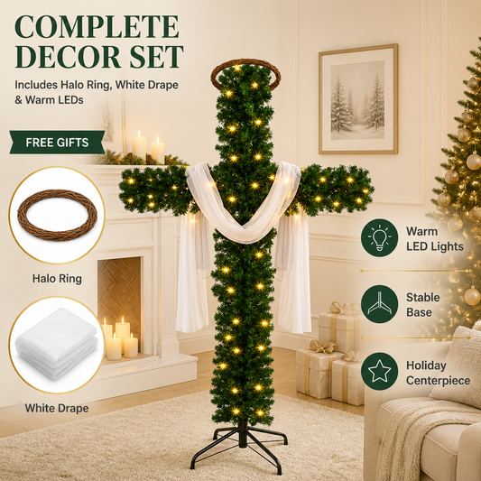 Cross Christmas Tree